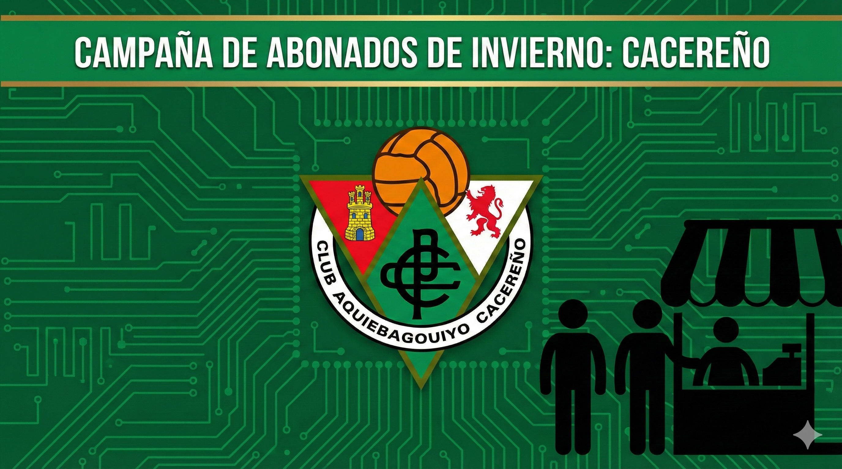 Campaña de abonados de invierno del CP Cacereño