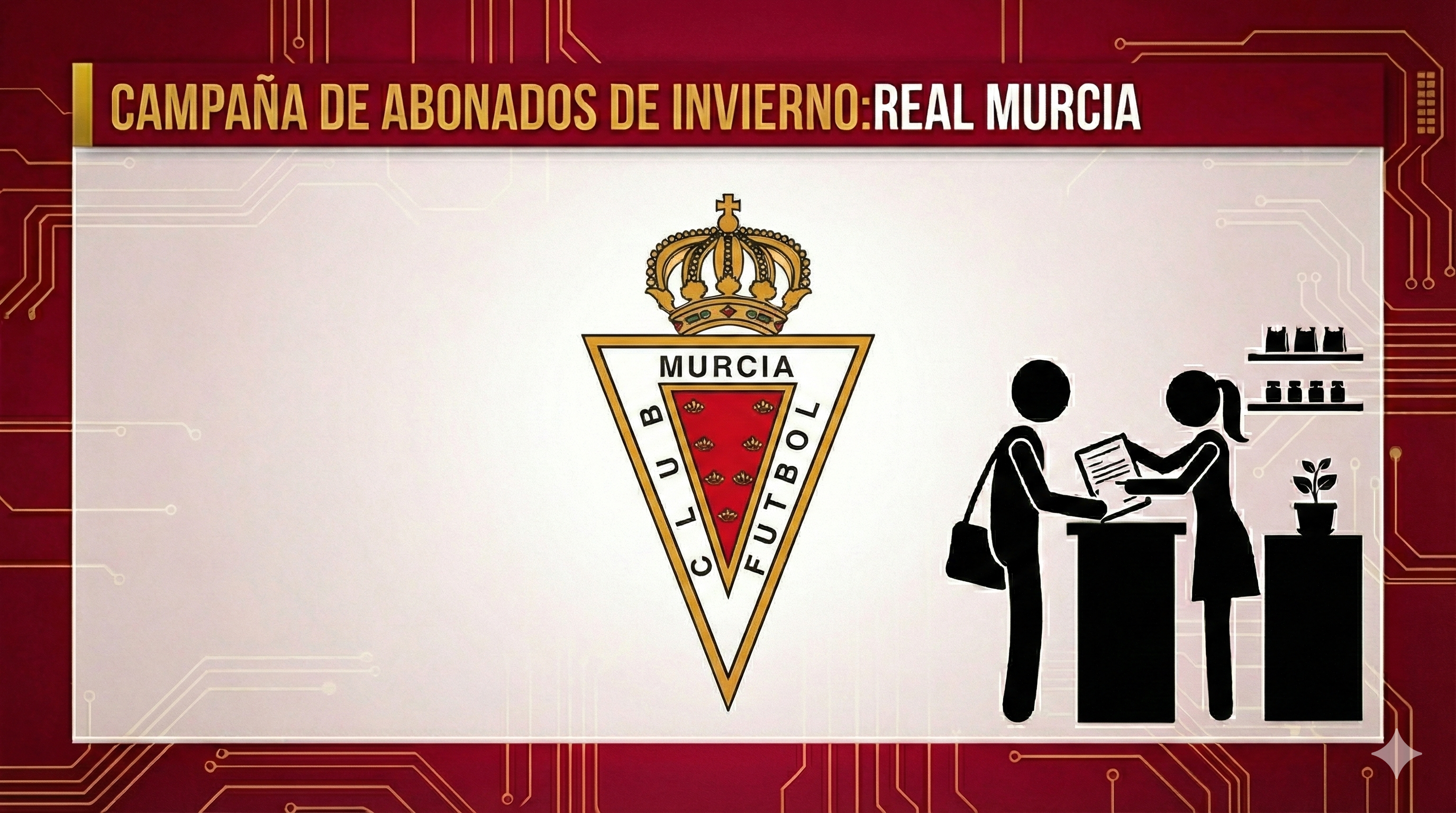Campaña de abonados de invierno del Real Murcia